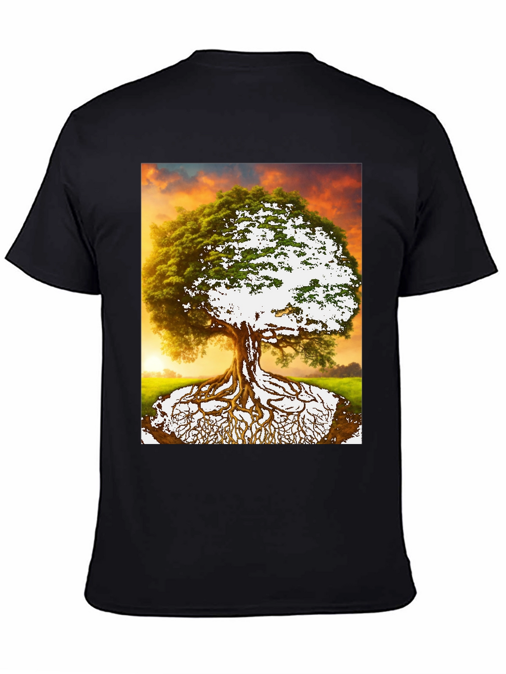 Tree of Life Graphic Tee - Nature Inspired Menswear