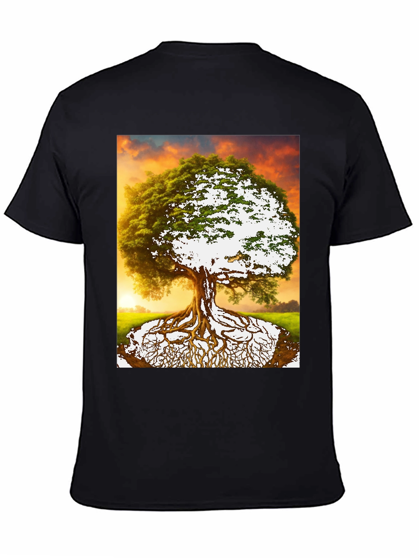 Tree of Life Graphic Tee - Nature Inspired Menswear