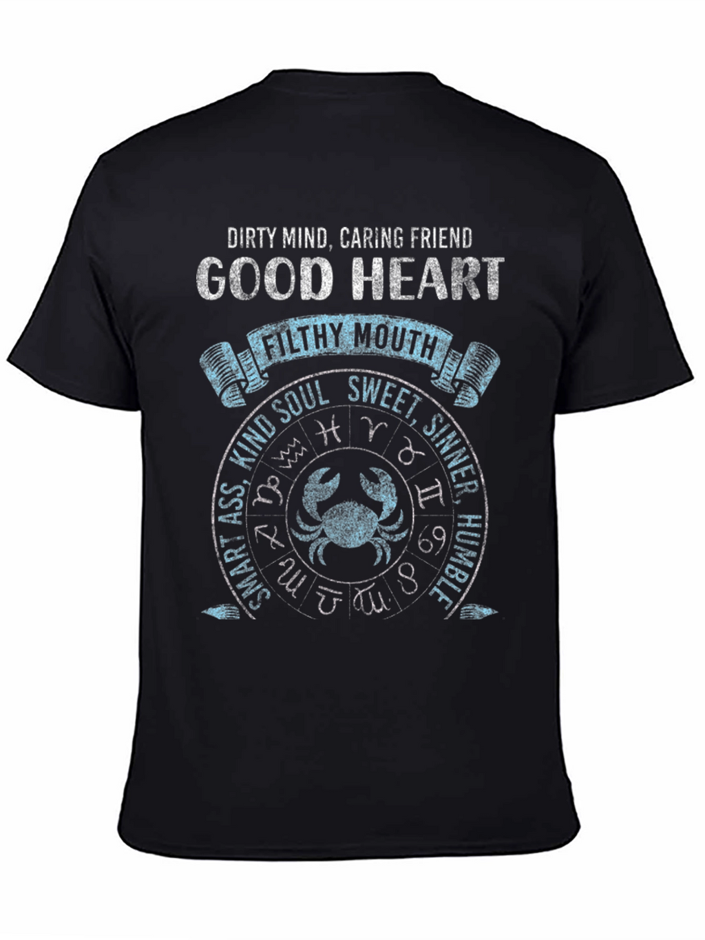 Dirty Mind Good Heart Zodiac T-Shirt