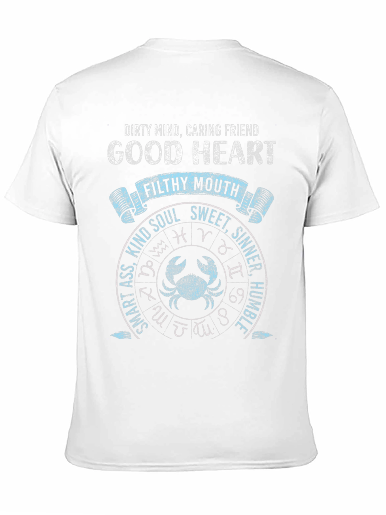 Dirty Mind Good Heart Zodiac T-Shirt