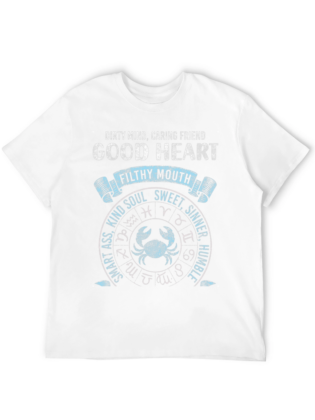 Dirty Mind Good Heart Zodiac T-Shirt