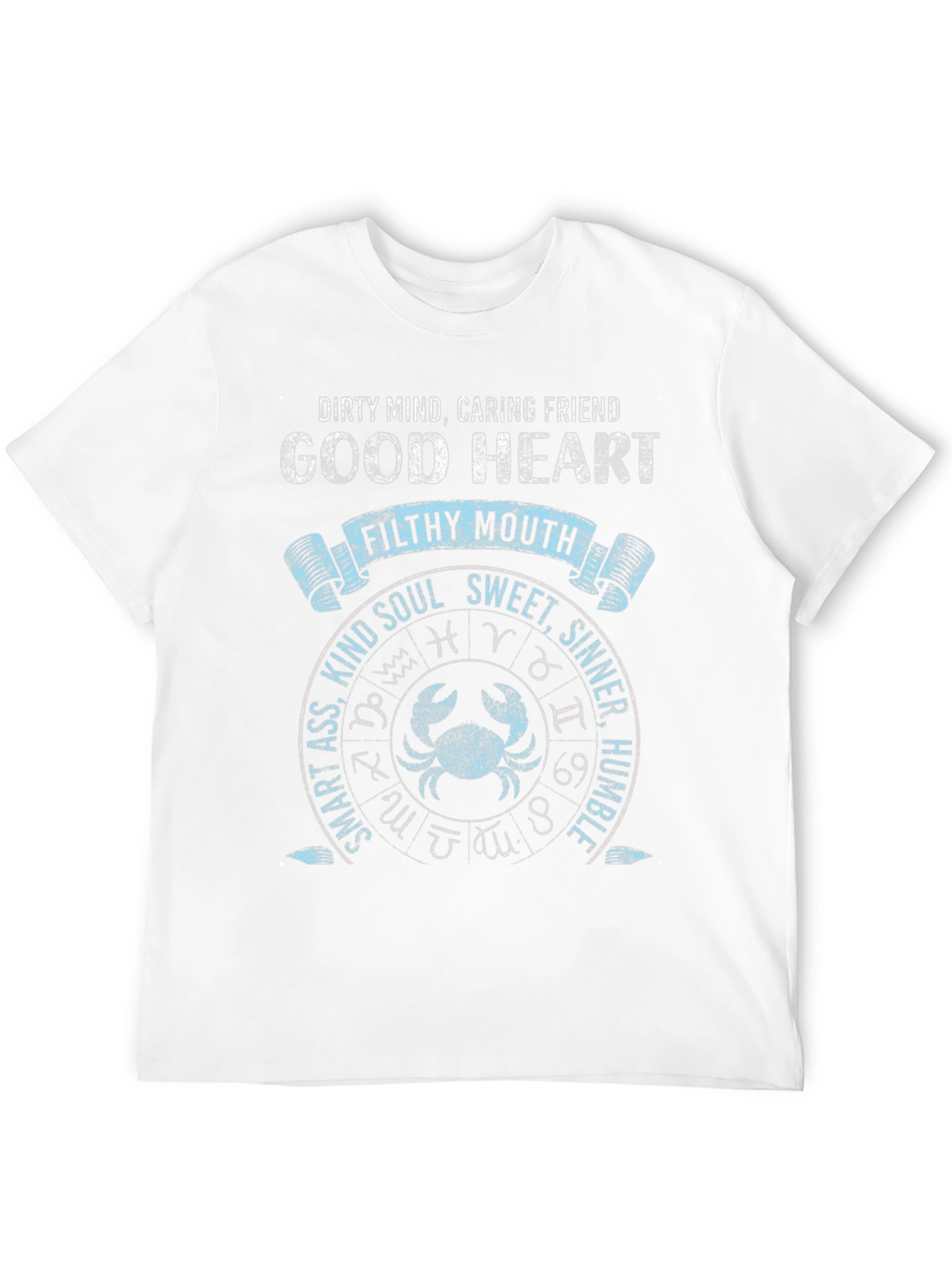 Dirty Mind Good Heart Zodiac T-Shirt