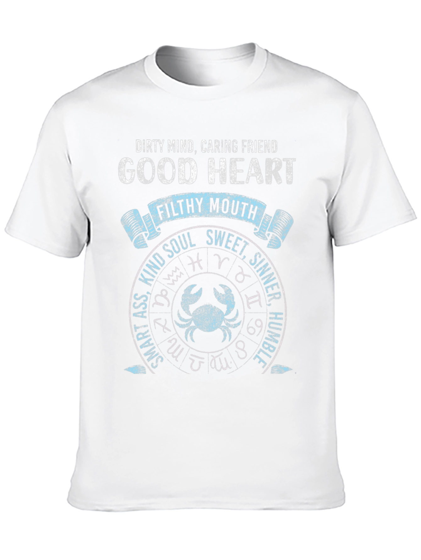 Dirty Mind Good Heart Zodiac T-Shirt