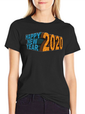 Happy New Year 2020 Graphic T-Shirt