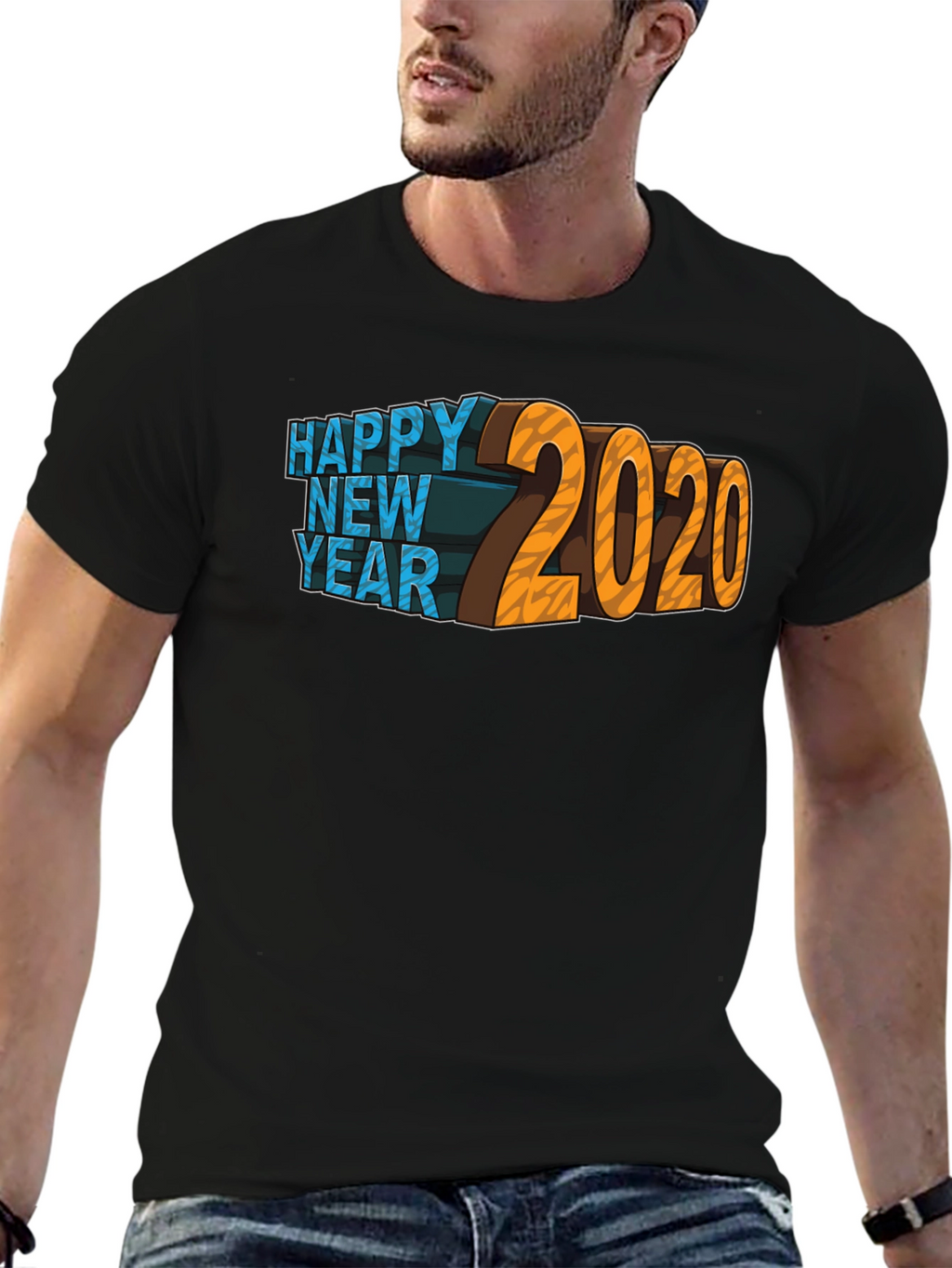 Happy New Year 2020 Graphic T-Shirt