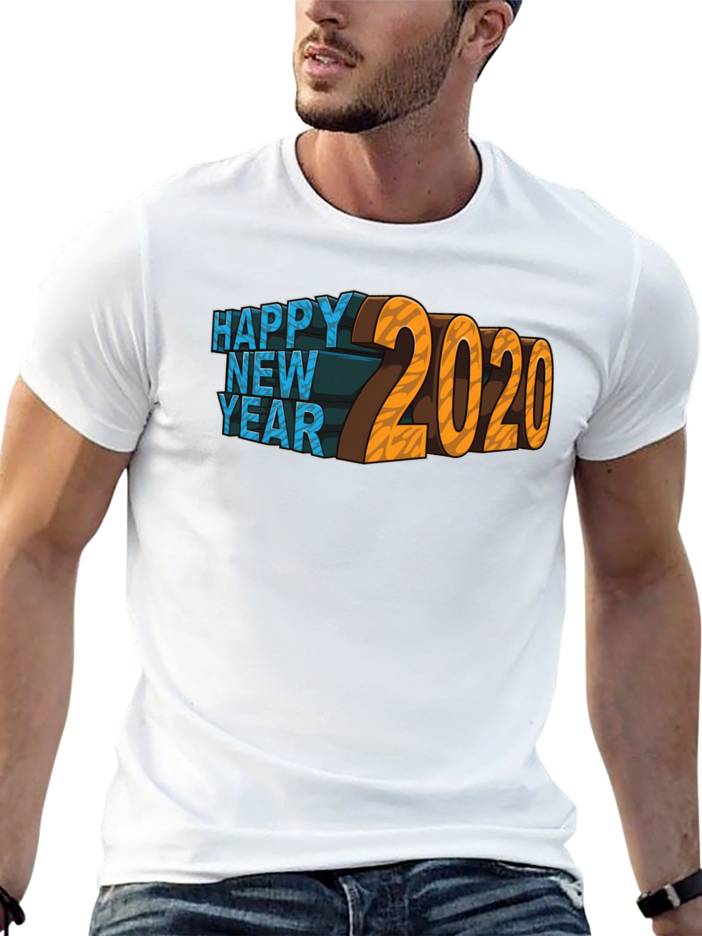 Happy New Year 2020 Graphic T-Shirt