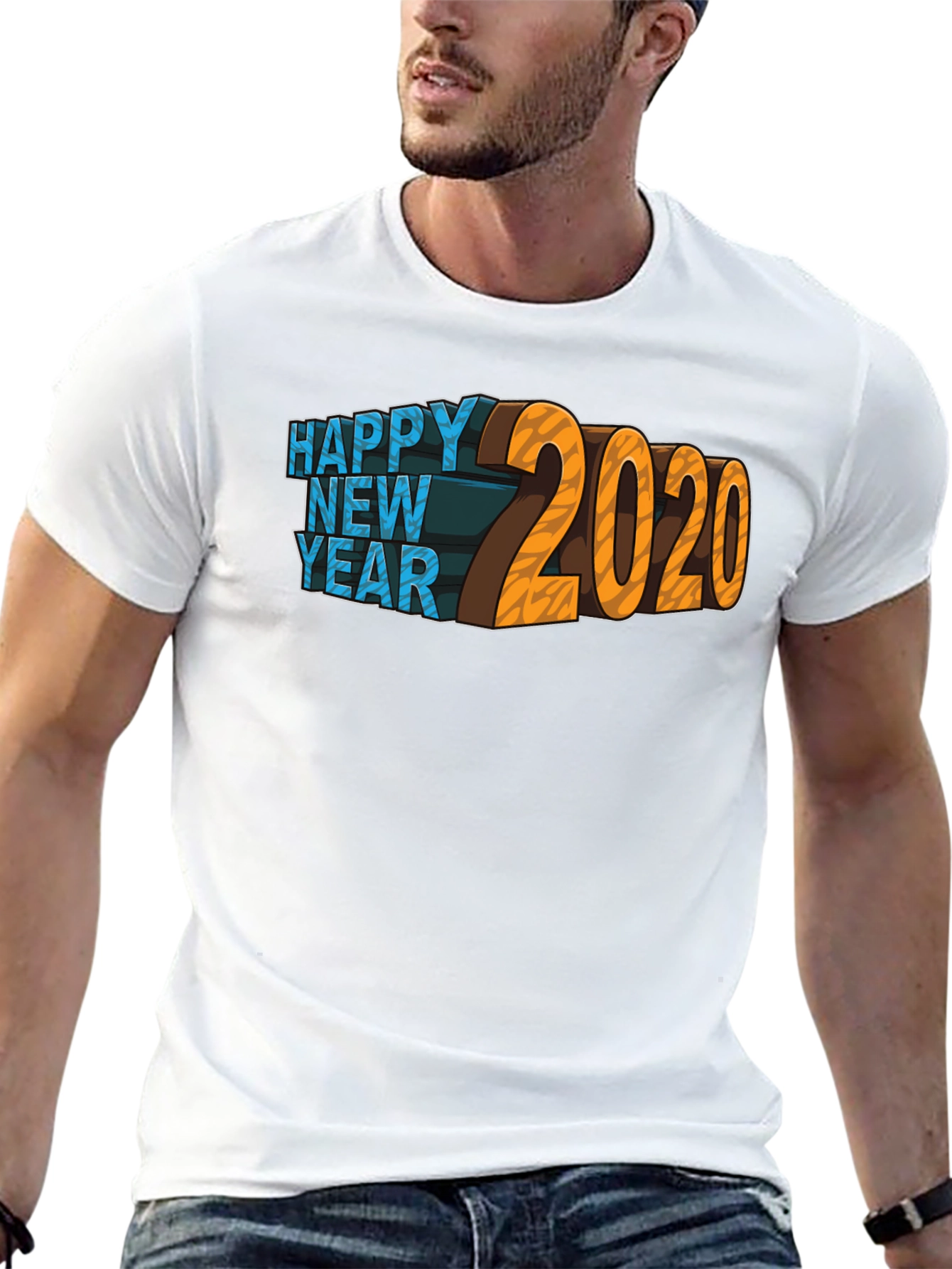 Happy New Year 2020 Graphic T-Shirt