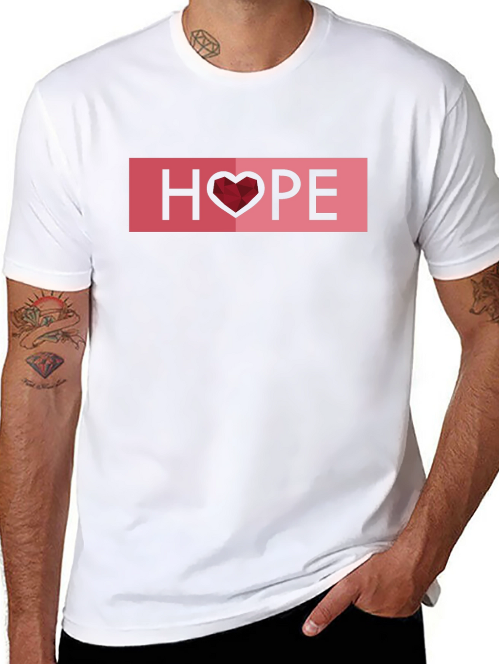 HOPE Graphic Tee - Stylish Positive Message Shirt