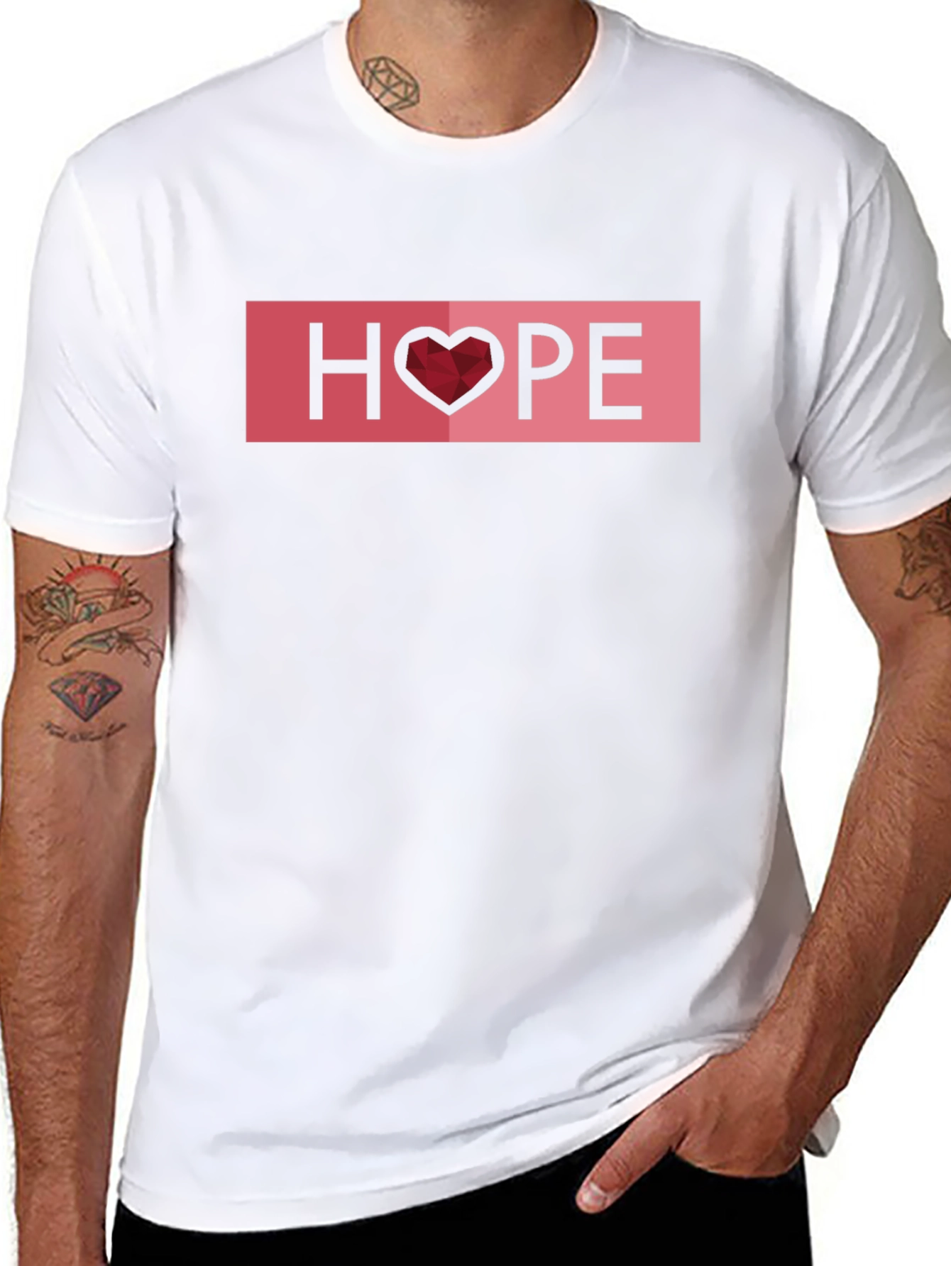 HOPE Graphic Tee - Stylish Positive Message Shirt