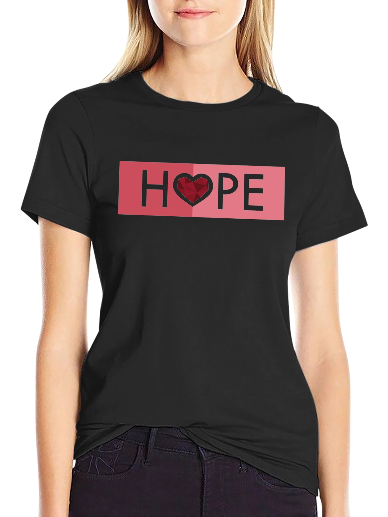 HOPE Graphic Tee - Stylish Positive Message Shirt