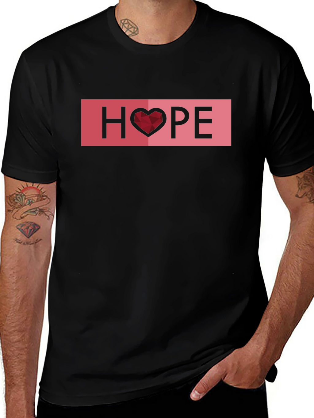 HOPE Graphic Tee - Stylish Positive Message Shirt