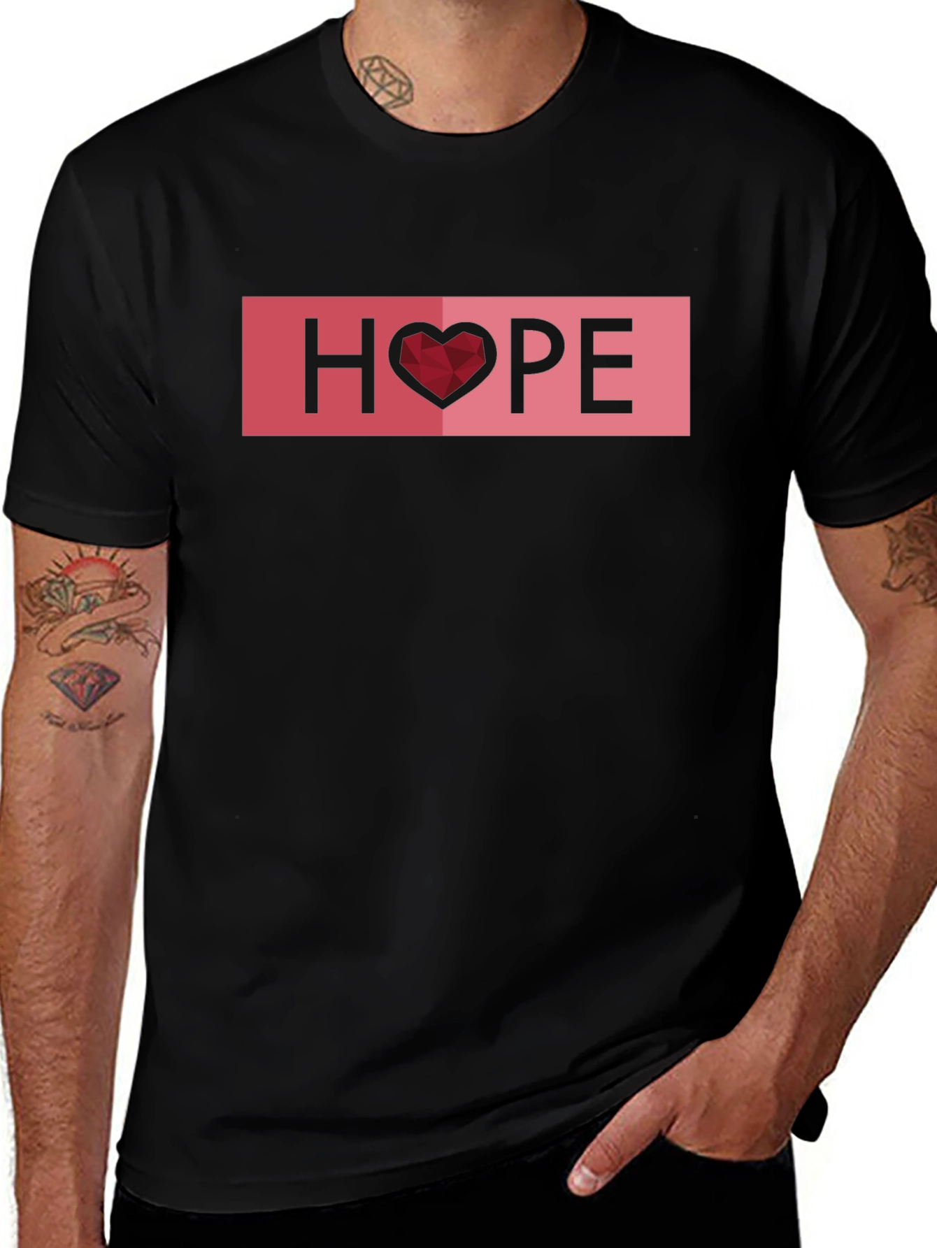 HOPE Graphic Tee - Stylish Positive Message Shirt