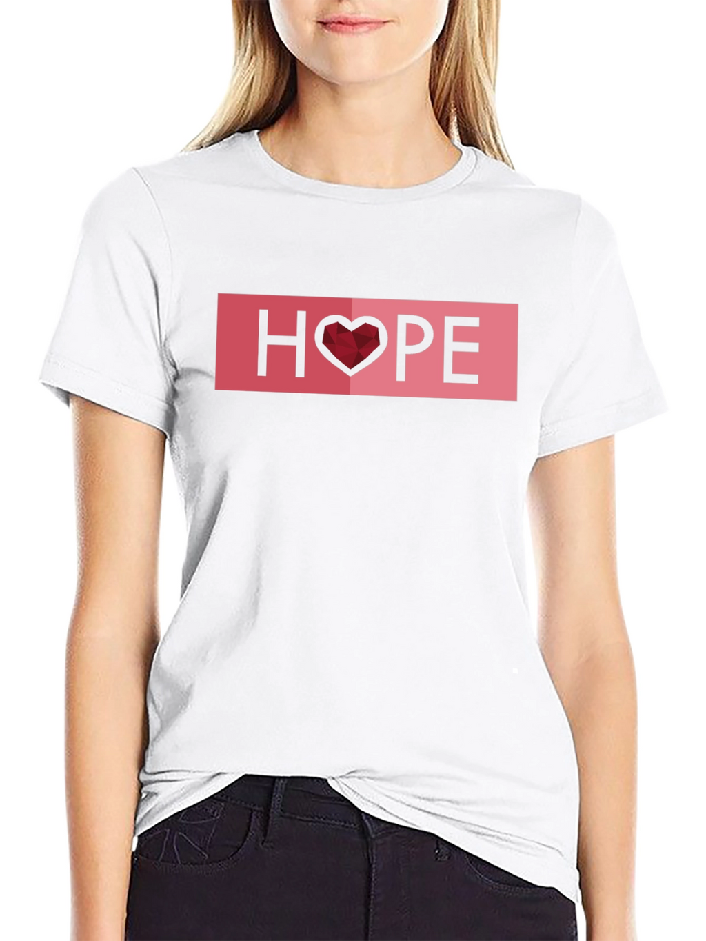 HOPE Graphic Tee - Stylish Positive Message Shirt