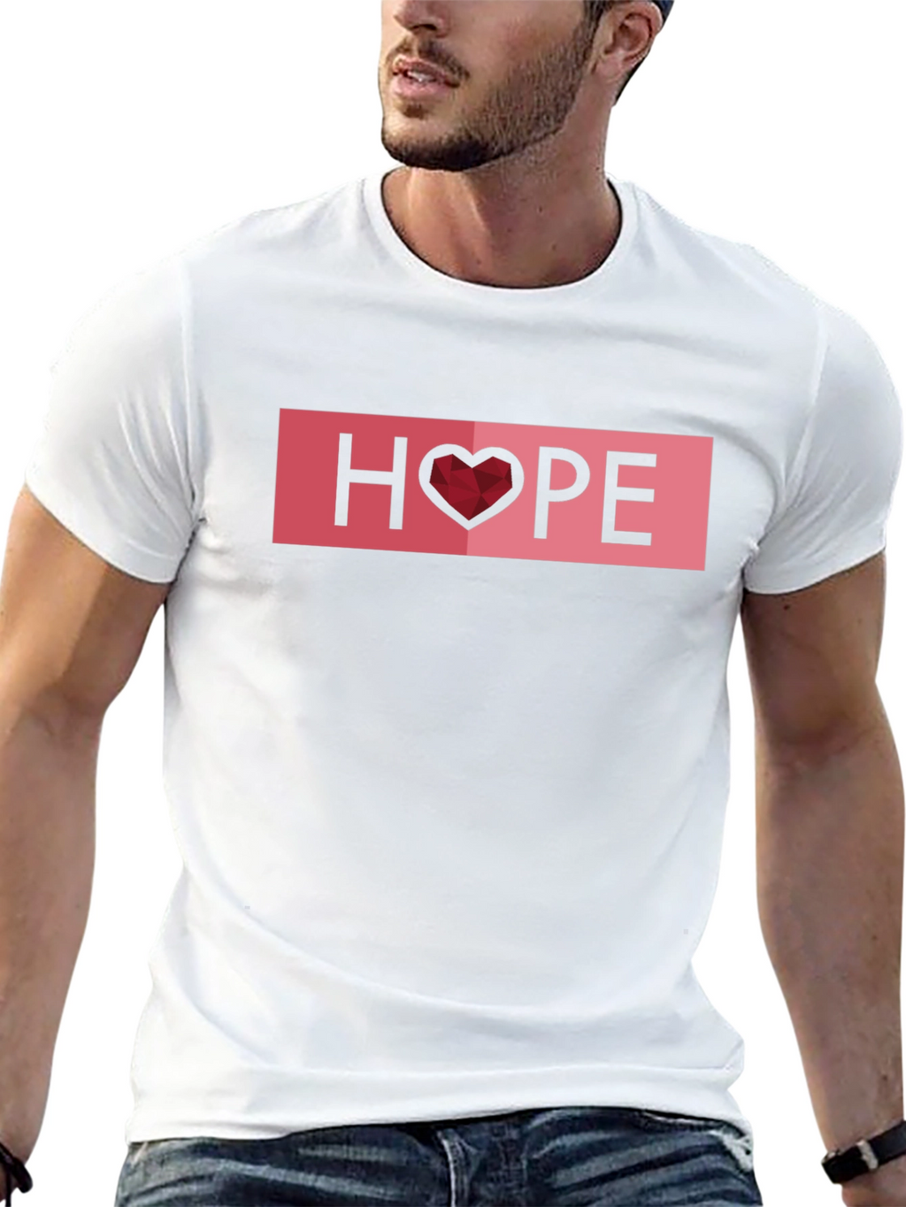 HOPE Graphic Tee - Stylish Positive Message Shirt