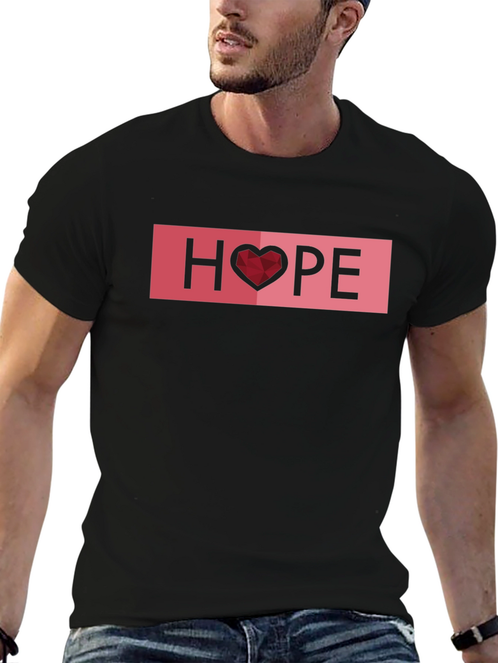 HOPE Graphic Tee - Stylish Positive Message Shirt