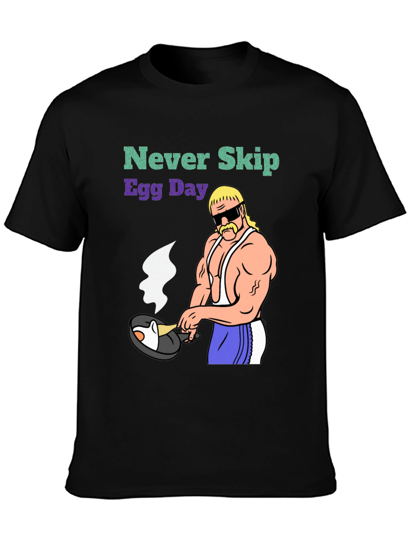 Never Skip Egg Day Graphic T-Shirt