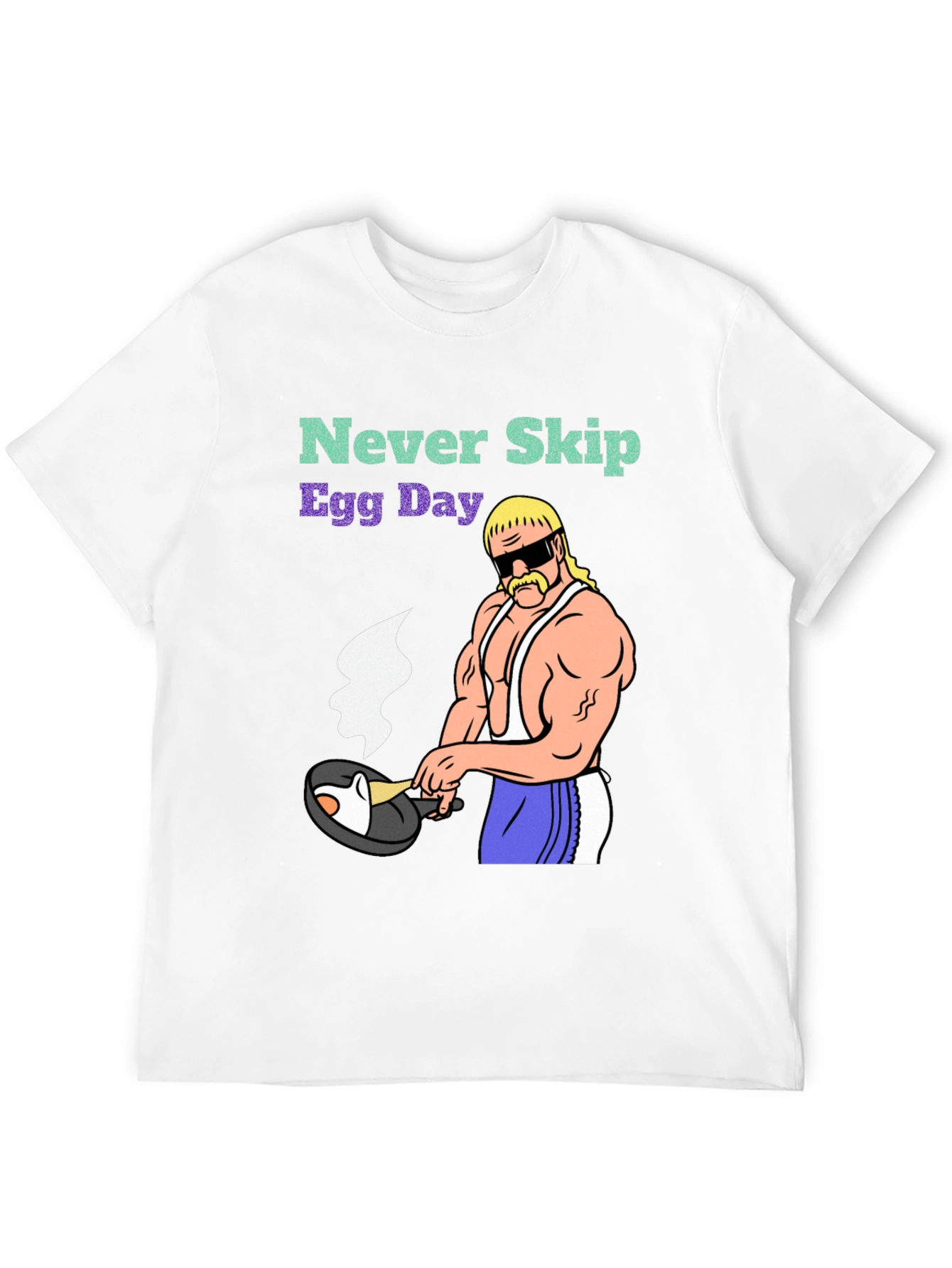 Never Skip Egg Day Graphic T-Shirt