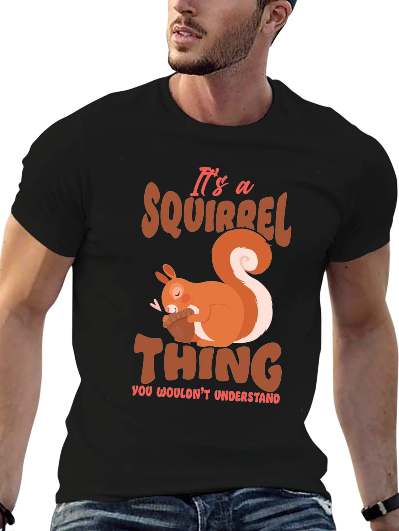 Squirrel Thing T-Shirt - Cute Animal Graphic Tee