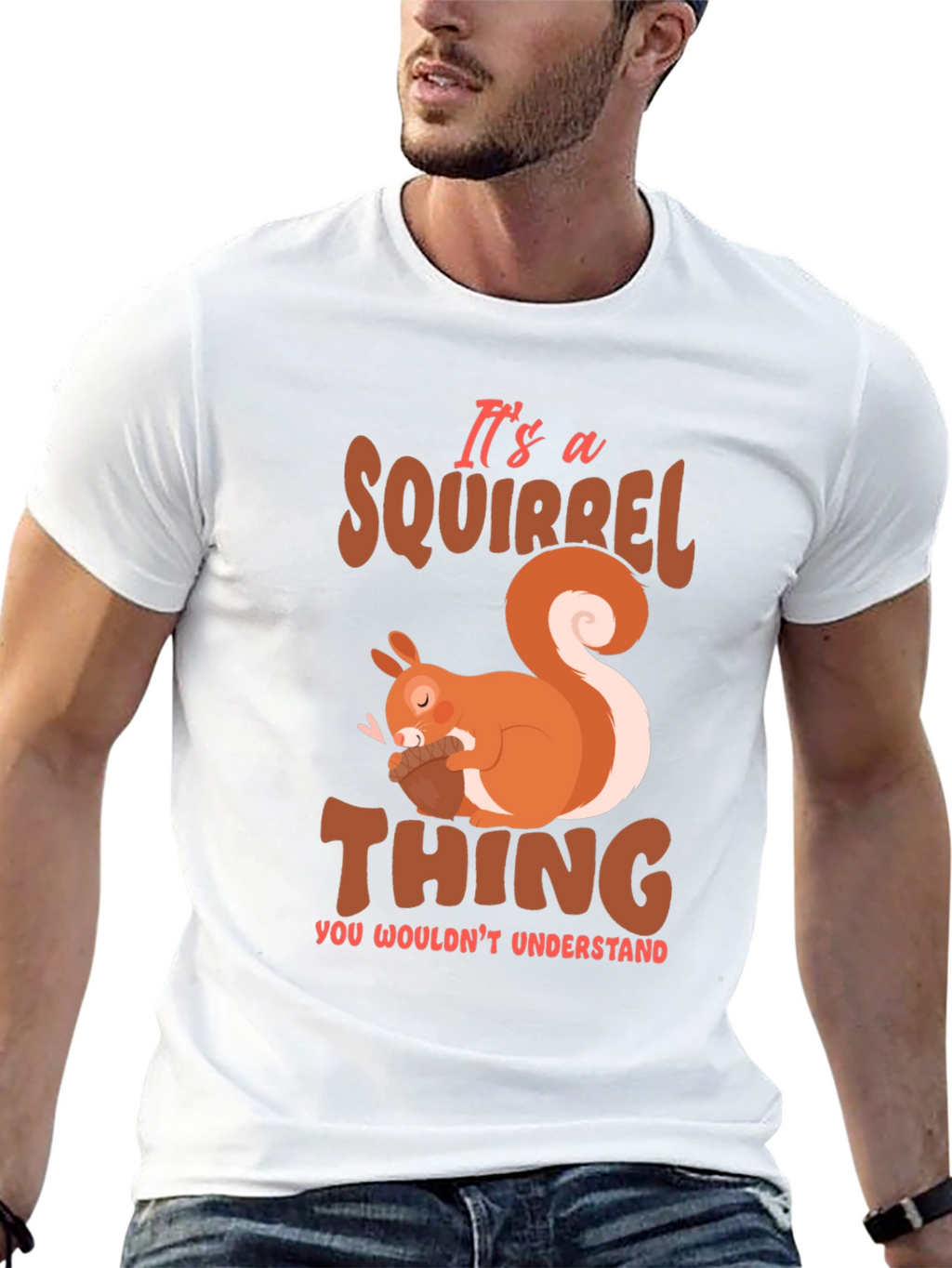 Squirrel Thing T-Shirt - Cute Animal Graphic Tee
