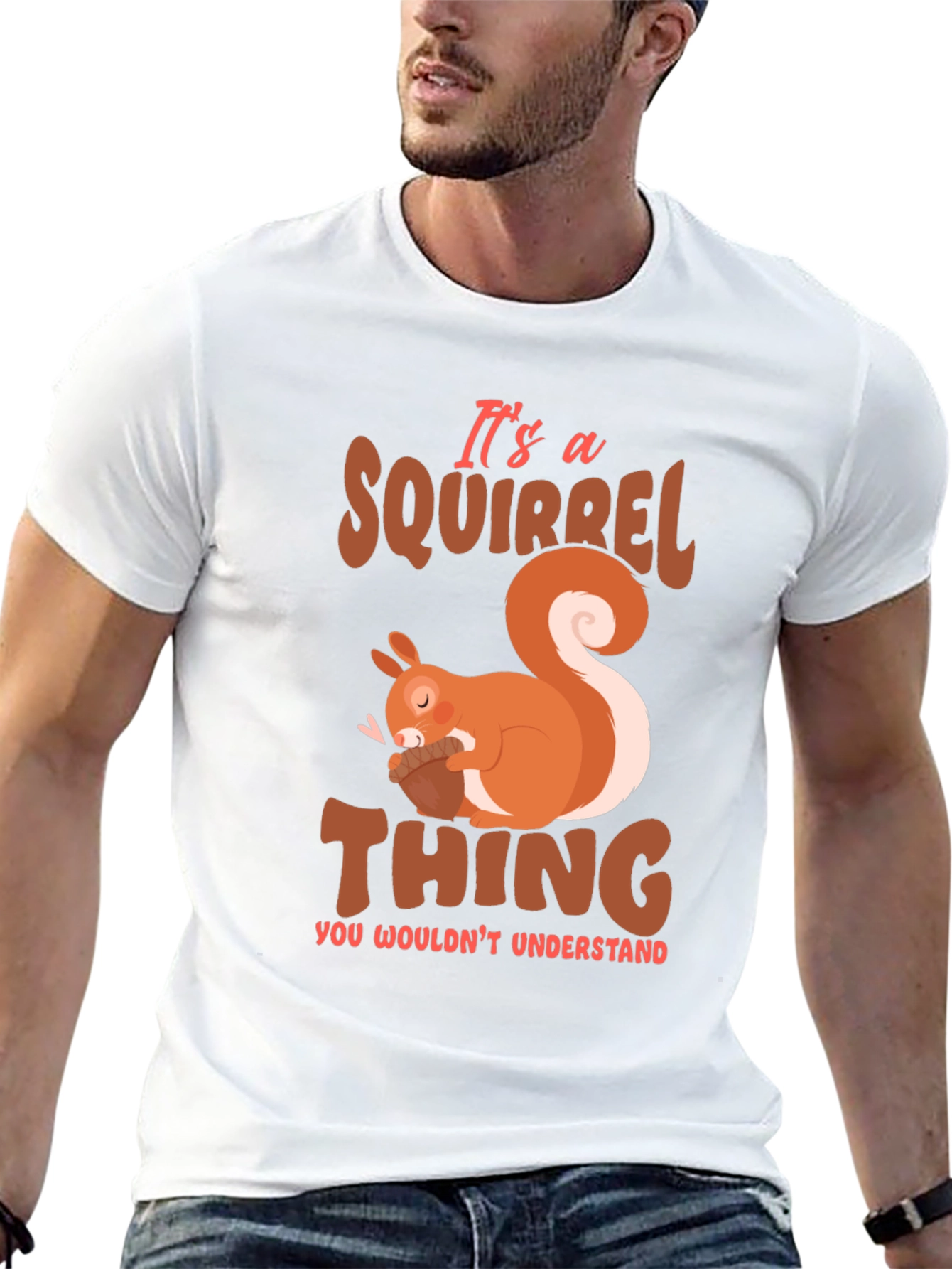 Squirrel Thing T-Shirt - Cute Animal Graphic Tee