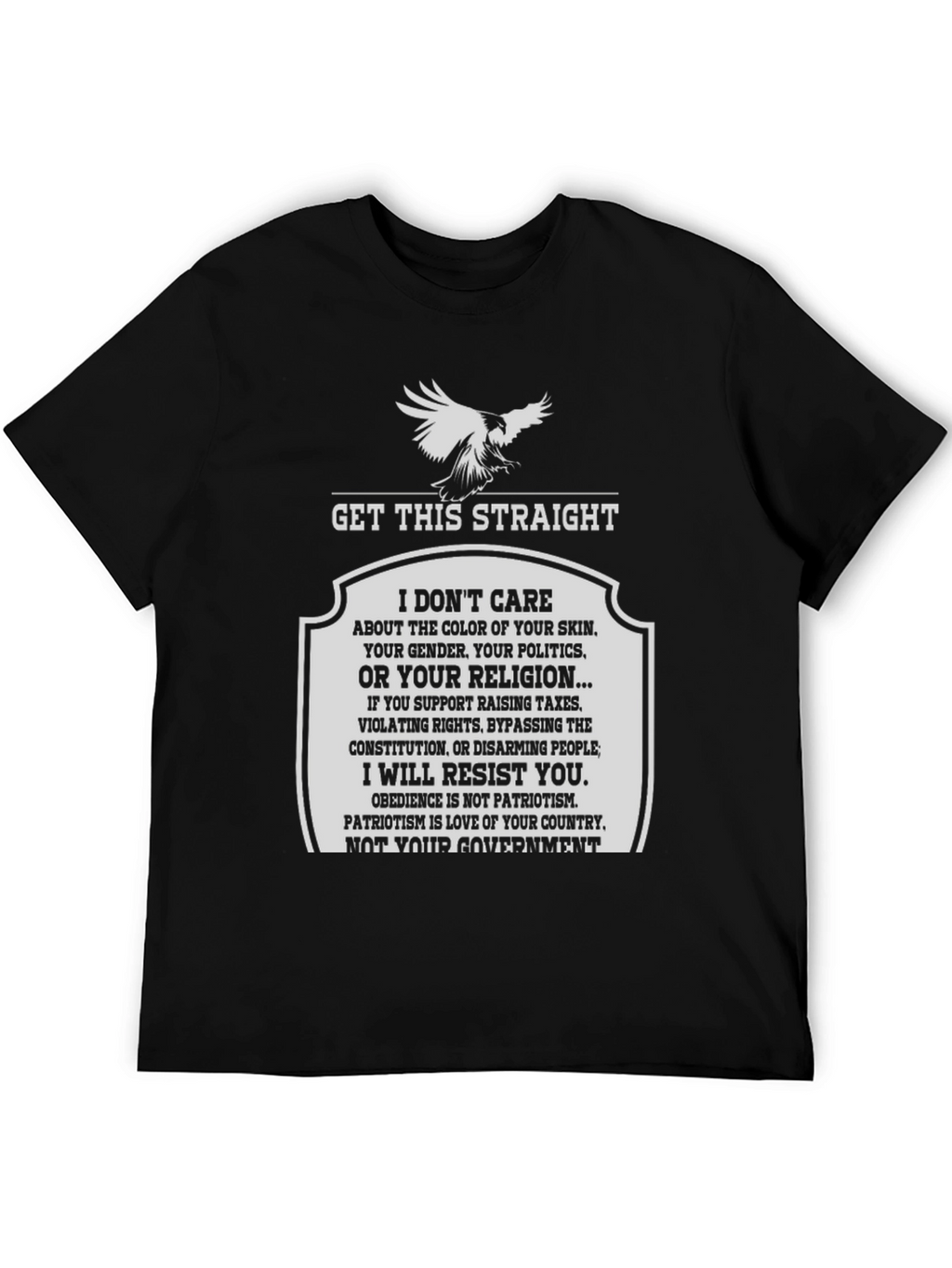 Resist T-Shirt: Patriotic Graphic Tee