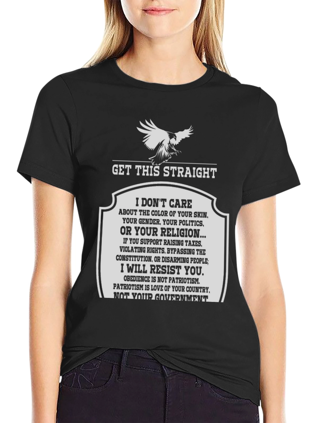 Resist T-Shirt: Patriotic Graphic Tee