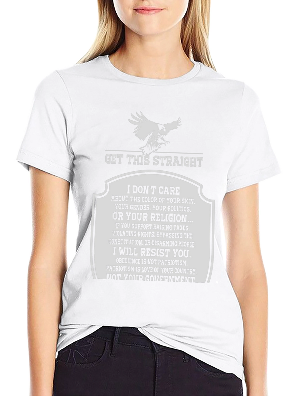 Resist T-Shirt: Patriotic Graphic Tee