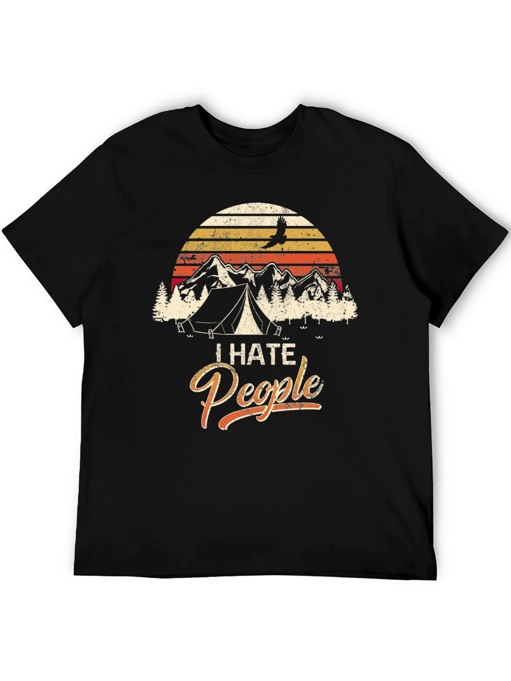 I Hate People Camping T-Shirt