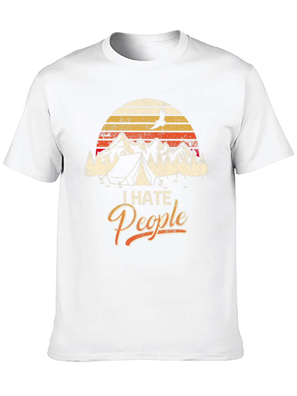 I Hate People Camping T-Shirt