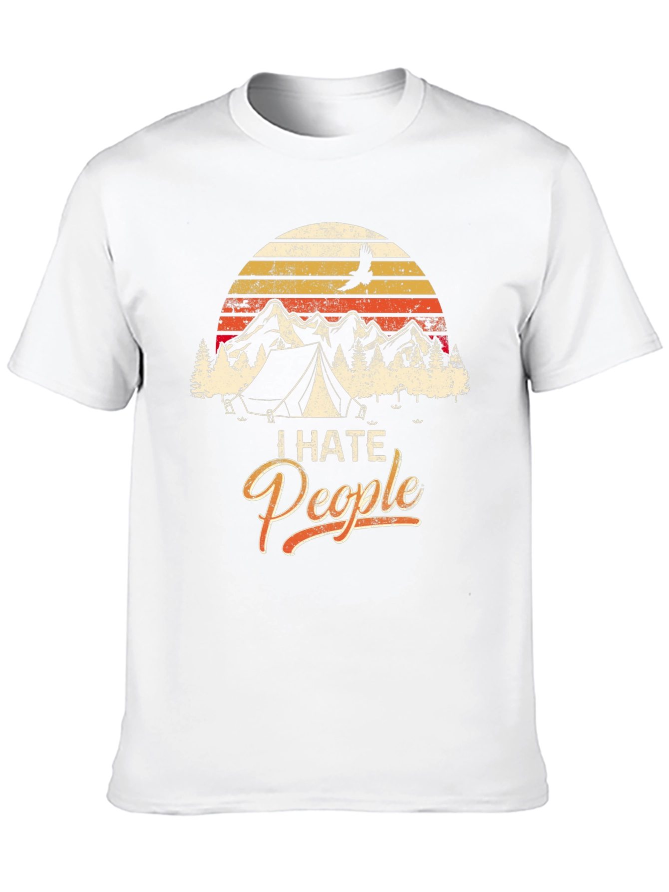 I Hate People Camping T-Shirt