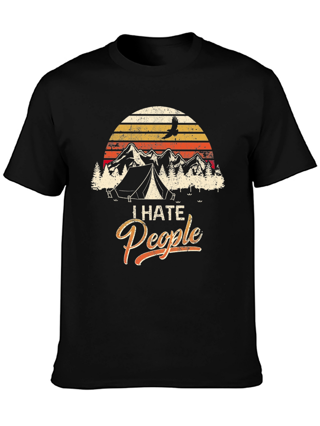 I Hate People Camping T-Shirt