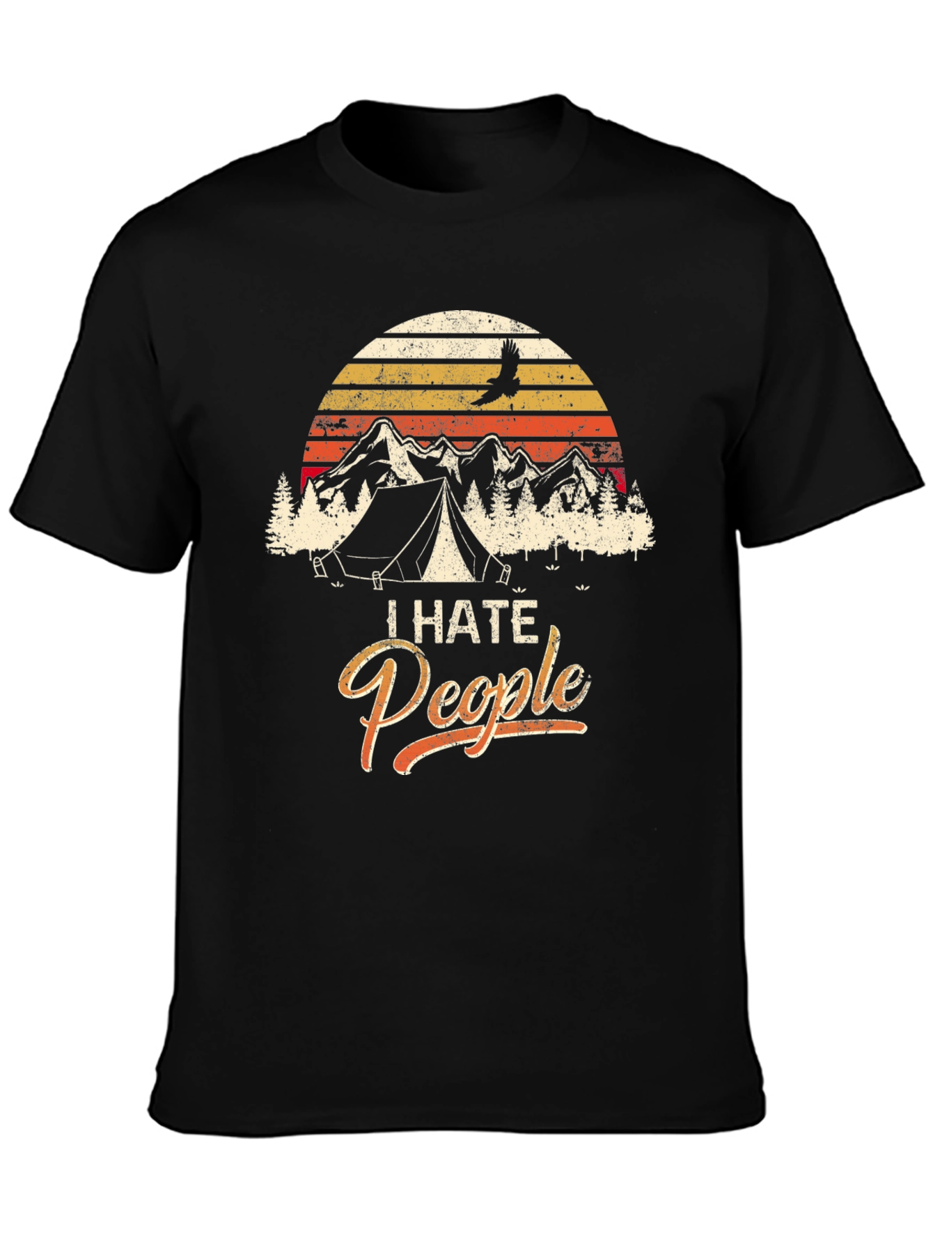 I Hate People Camping T-Shirt