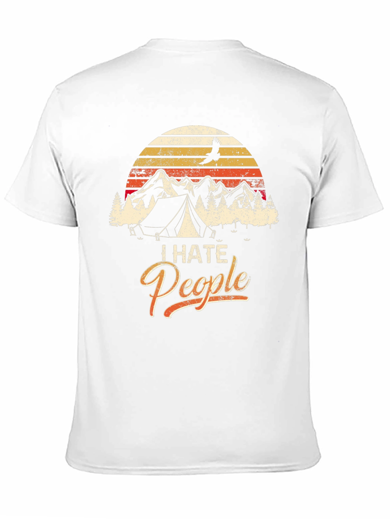 I Hate People Camping T-Shirt