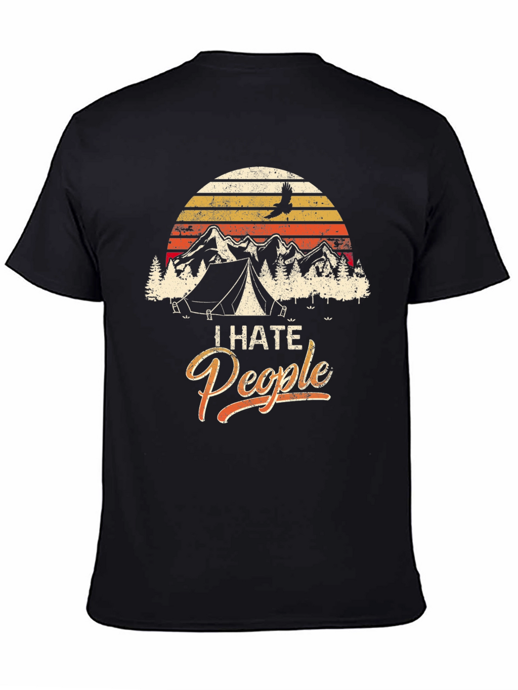 I Hate People Camping T-Shirt