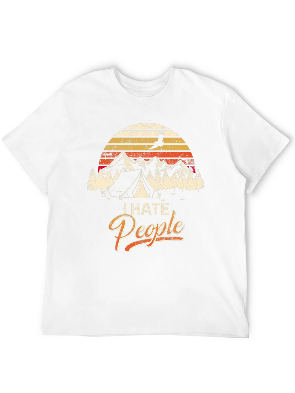 I Hate People Camping T-Shirt