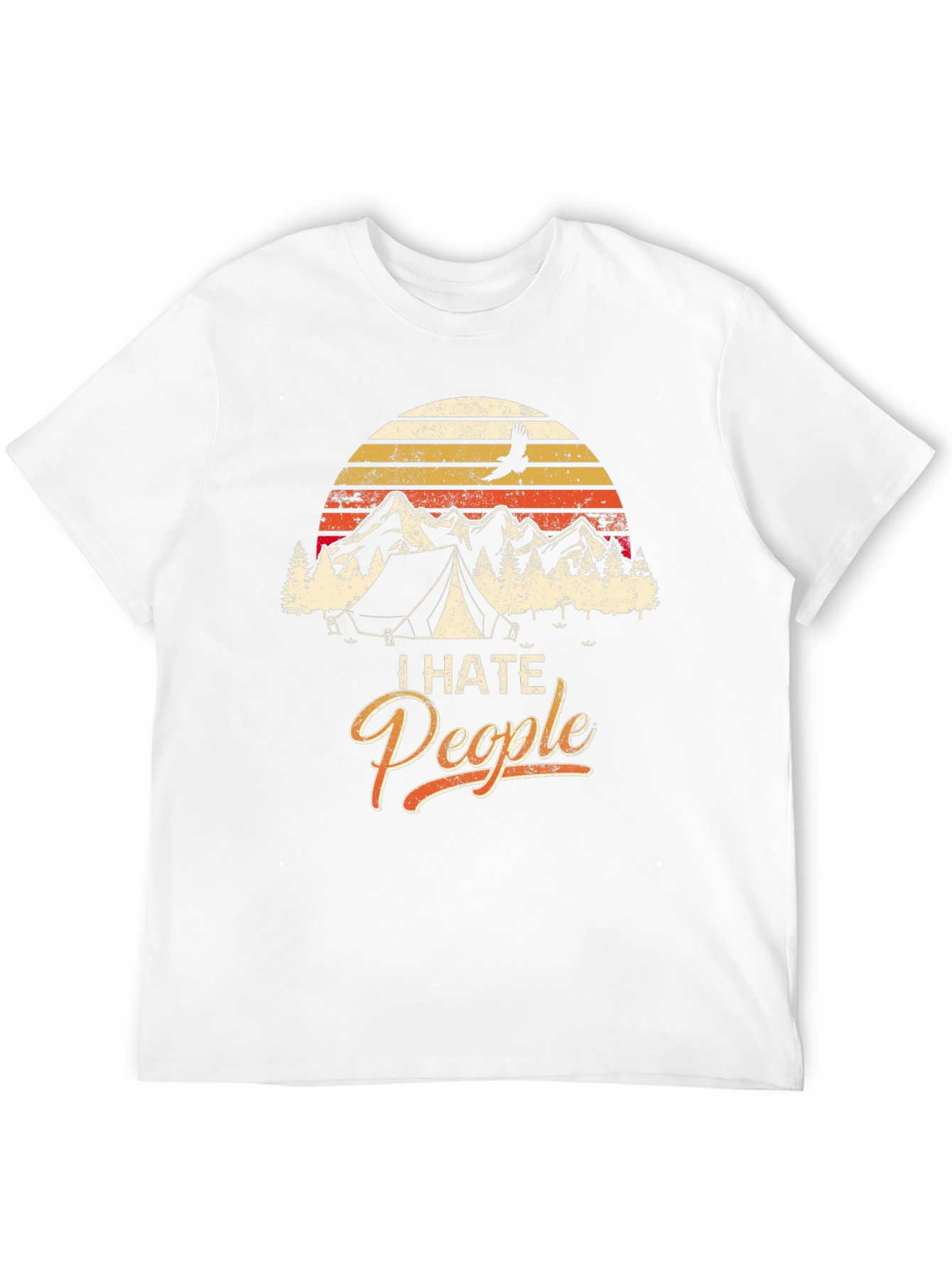 I Hate People Camping T-Shirt