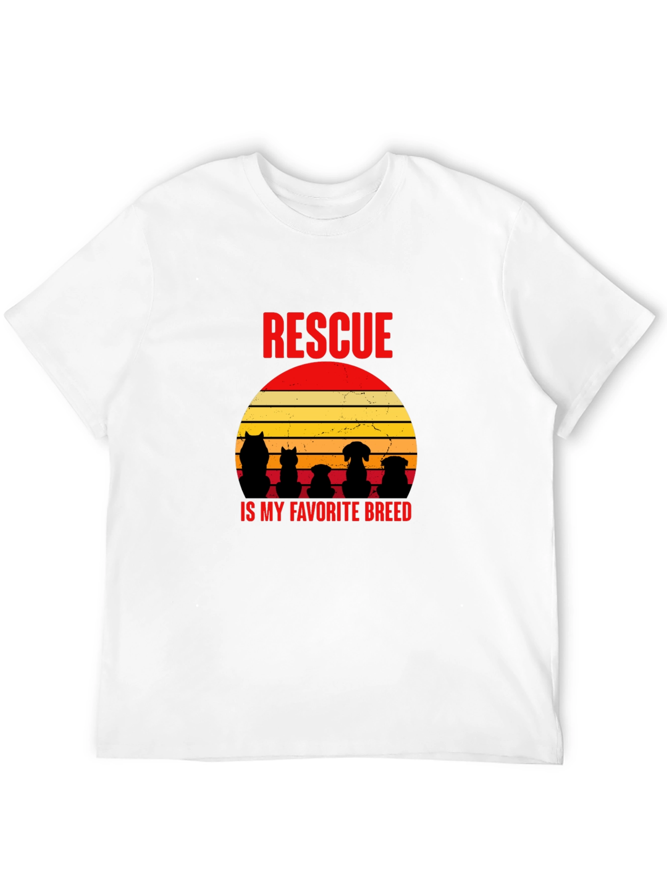 Rescue is My Favorite Breed T-Shirt