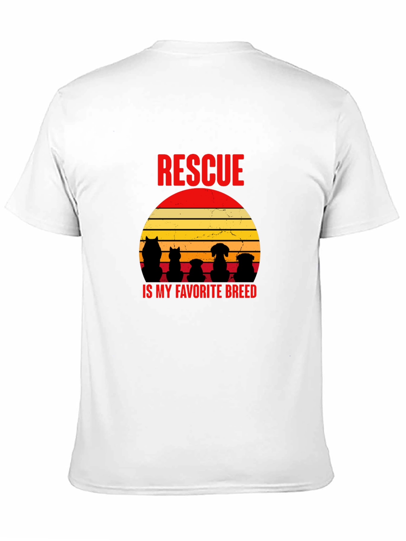 Rescue is My Favorite Breed T-Shirt