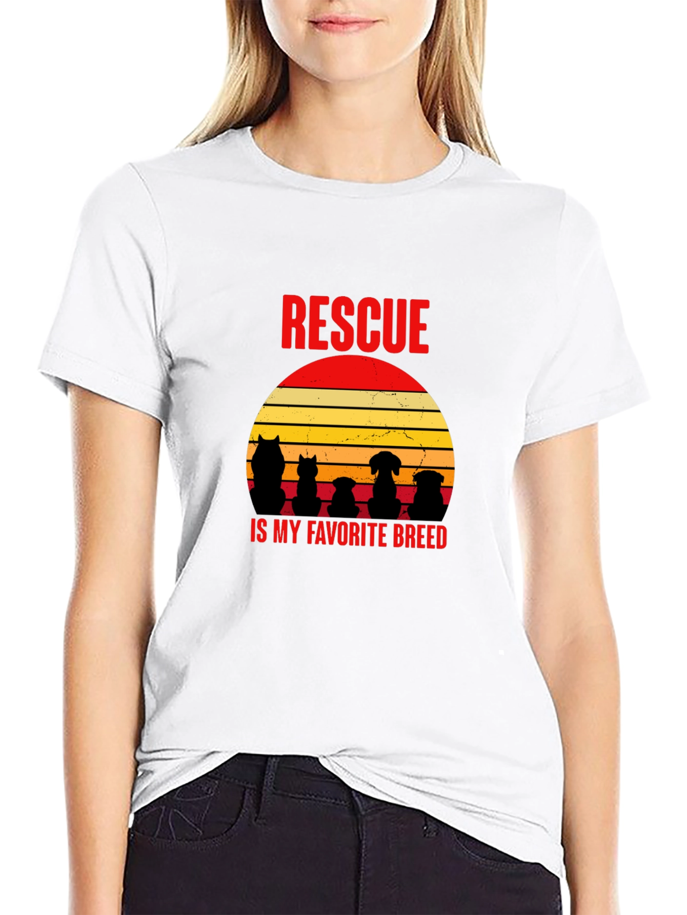 Rescue is My Favorite Breed T-Shirt