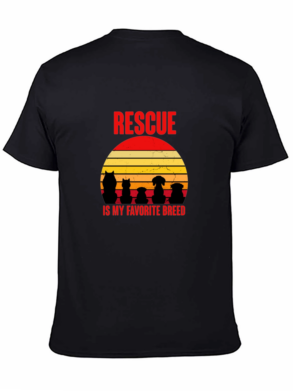 Rescue is My Favorite Breed T-Shirt