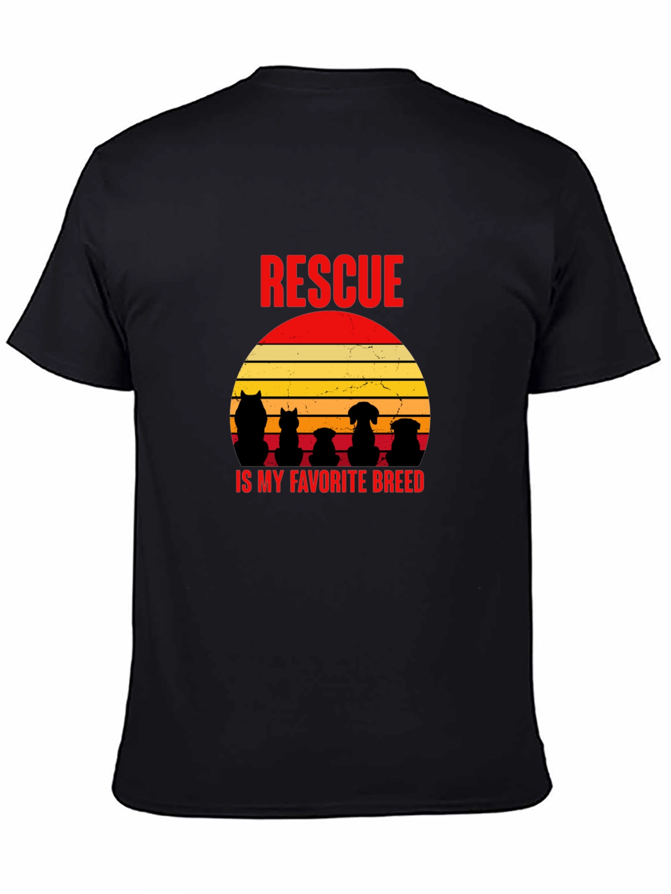 Rescue is My Favorite Breed T-Shirt