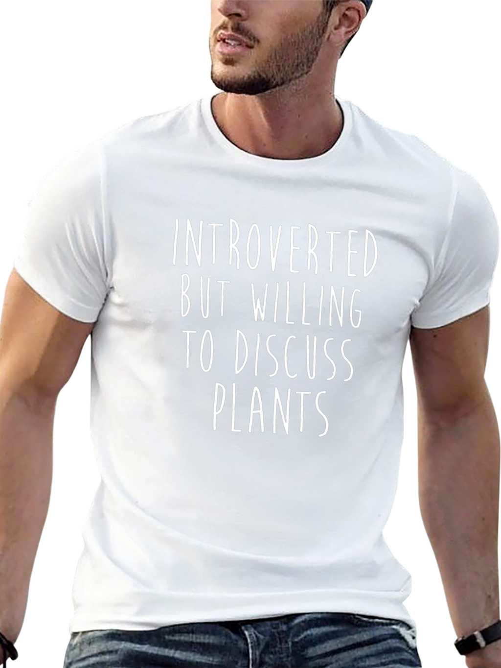 Introverted Plant Lover T-Shirt - Funny Gardening Gift
