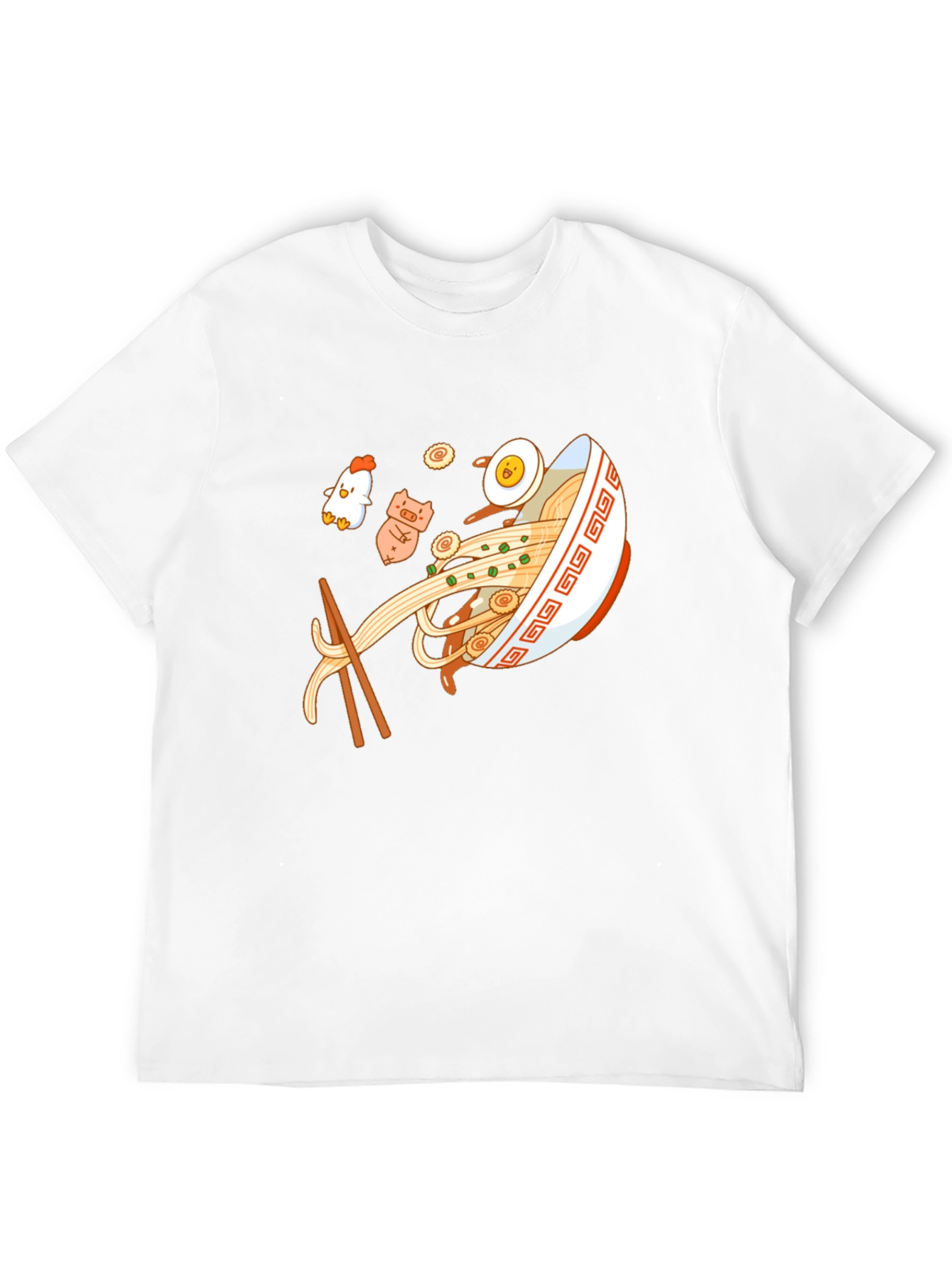 Ramen Bowl Graphic Black T-Shirt