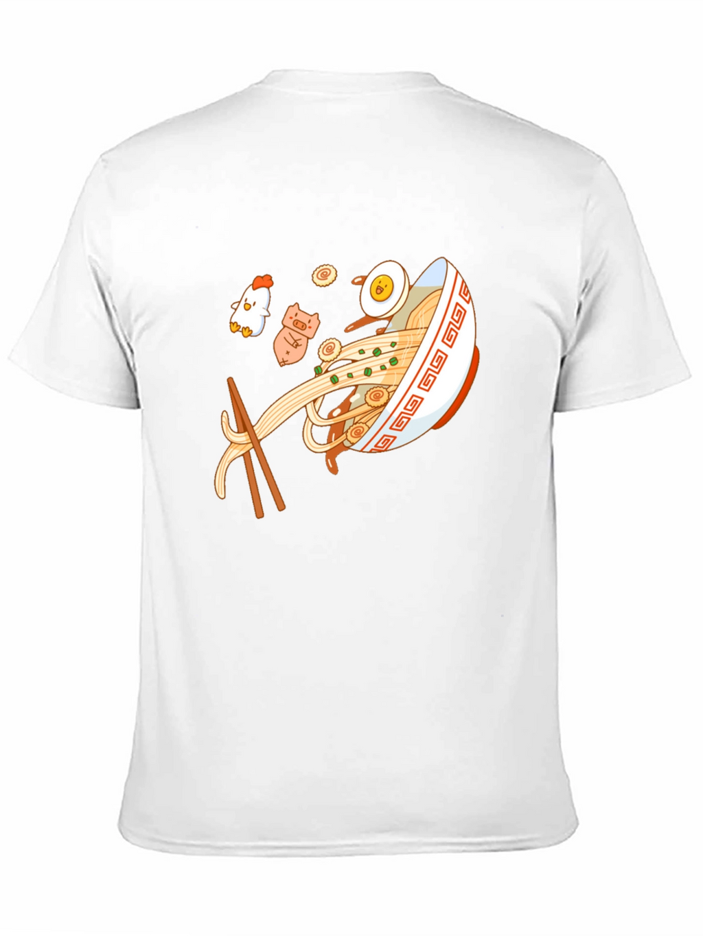 Ramen Bowl Graphic Black T-Shirt