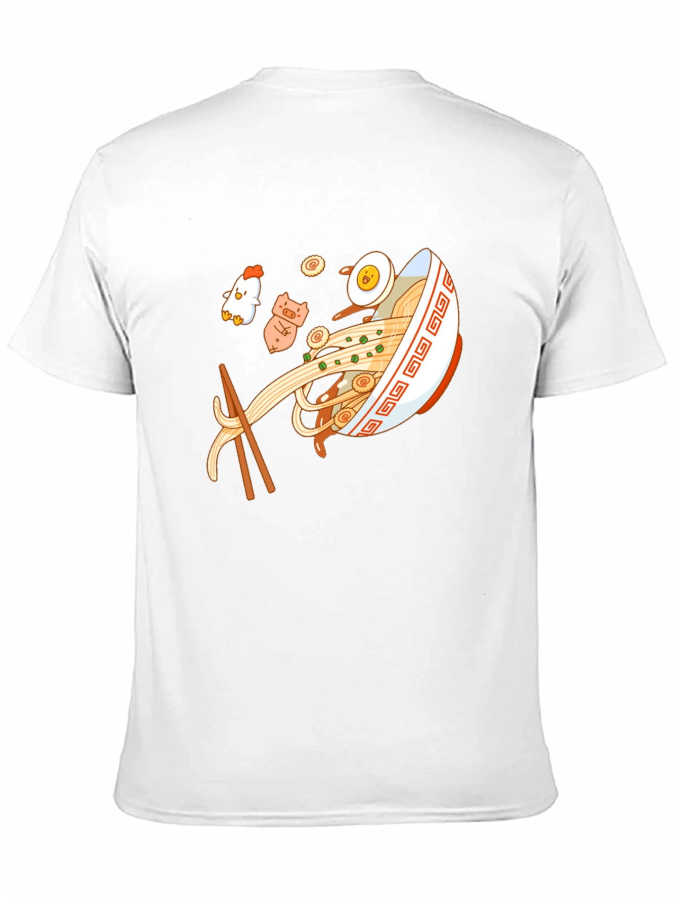 Ramen Bowl Graphic Black T-Shirt