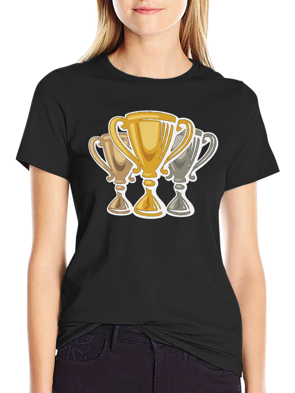 Trophy Graphic Black T-Shirt