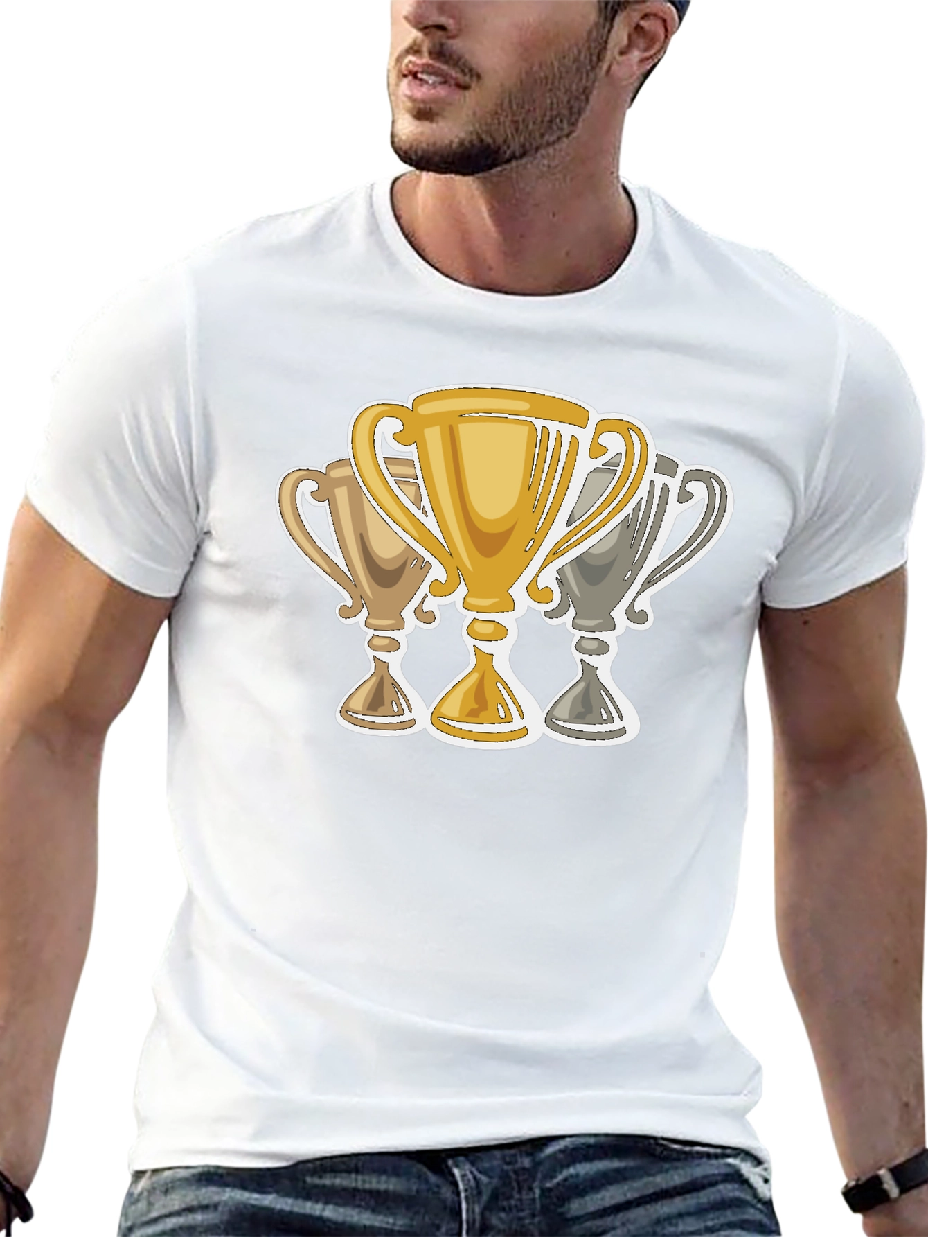Trophy Graphic Black T-Shirt