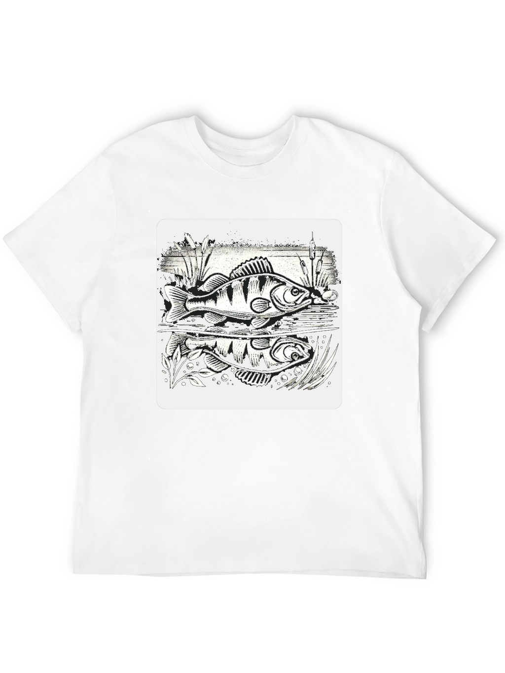 Fishing Perch Graphic Tee