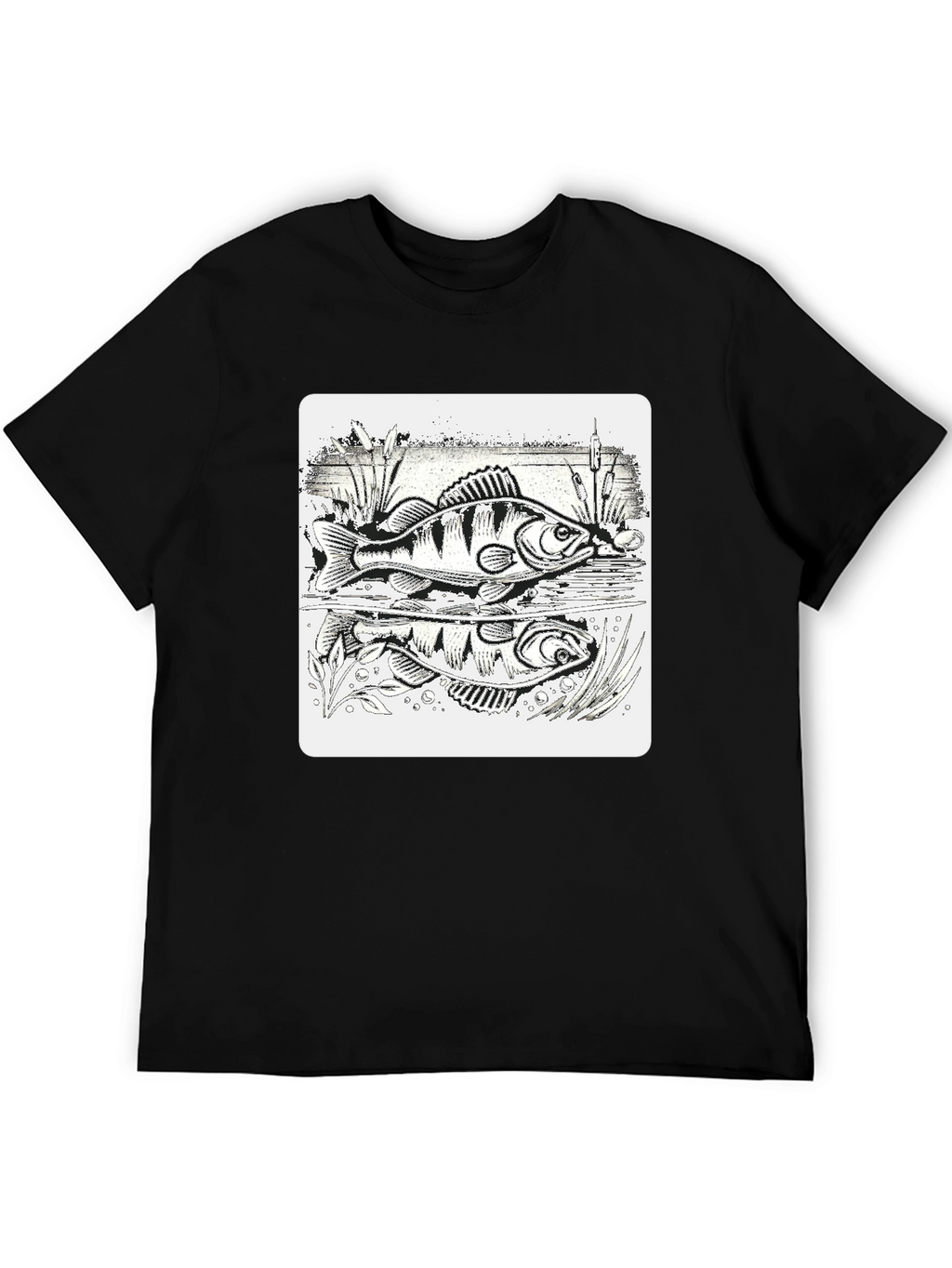 Fishing Perch Graphic Tee