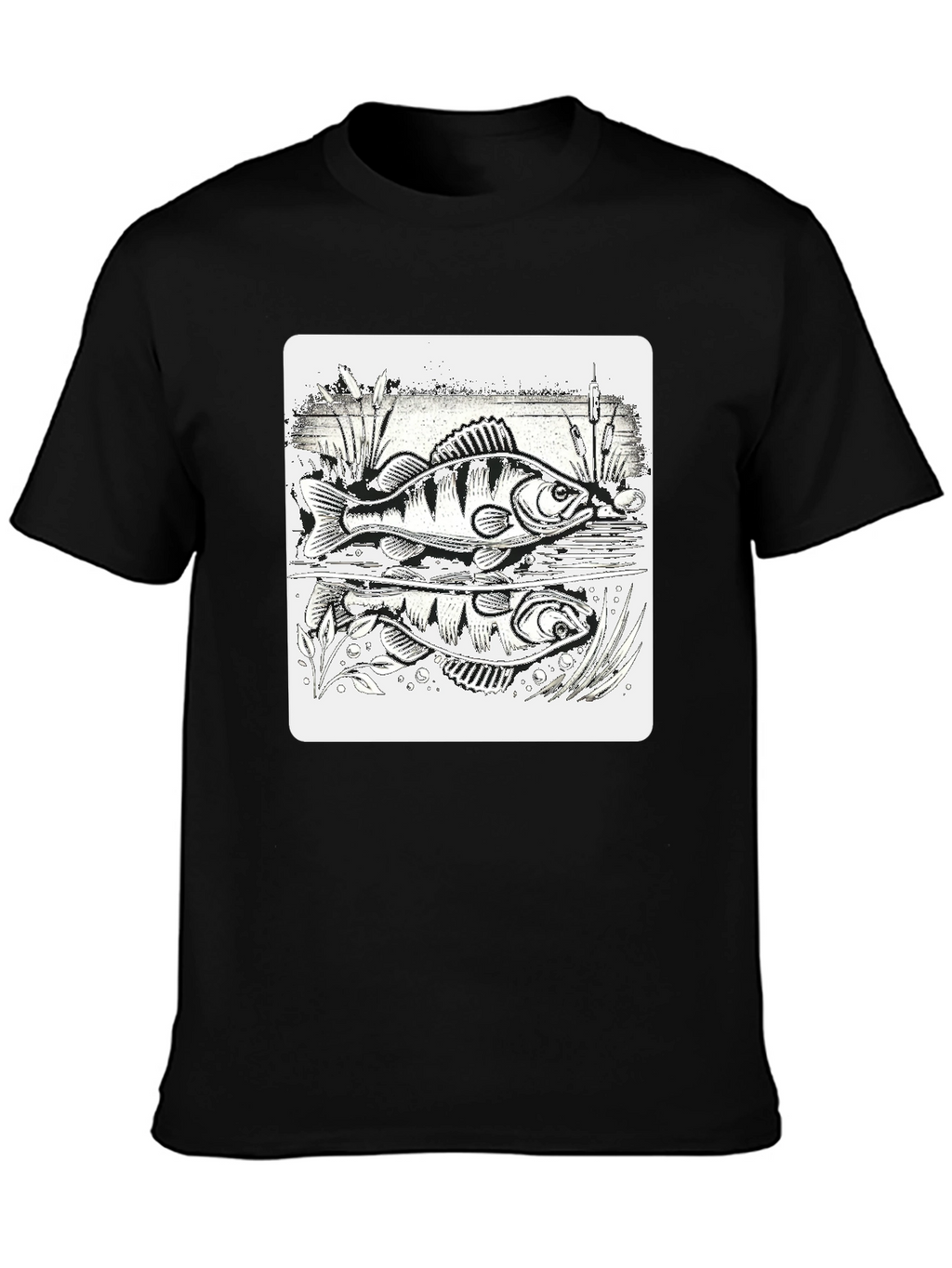 Fishing Perch Graphic Tee